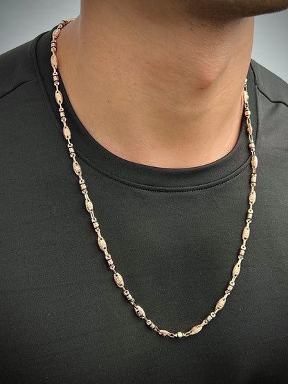 Cadena rustica rx 14.25gr / Largo 70cm / Oro Rosado (Joya) M