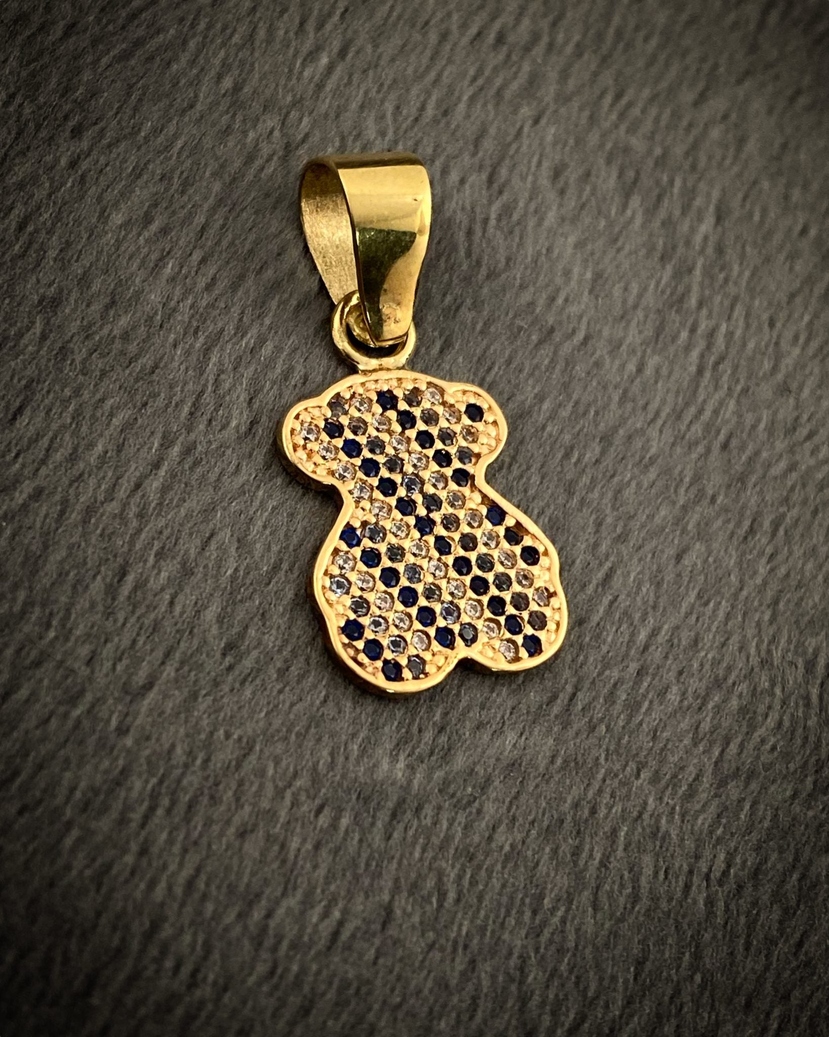 Dije de oso 2gr / 2.5cm / Oro Amarillo Nac B
