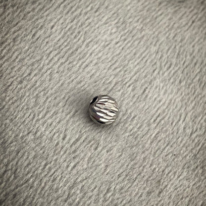 Bola Diamantada 4mm 0.1gr / Oro blanco Nac B