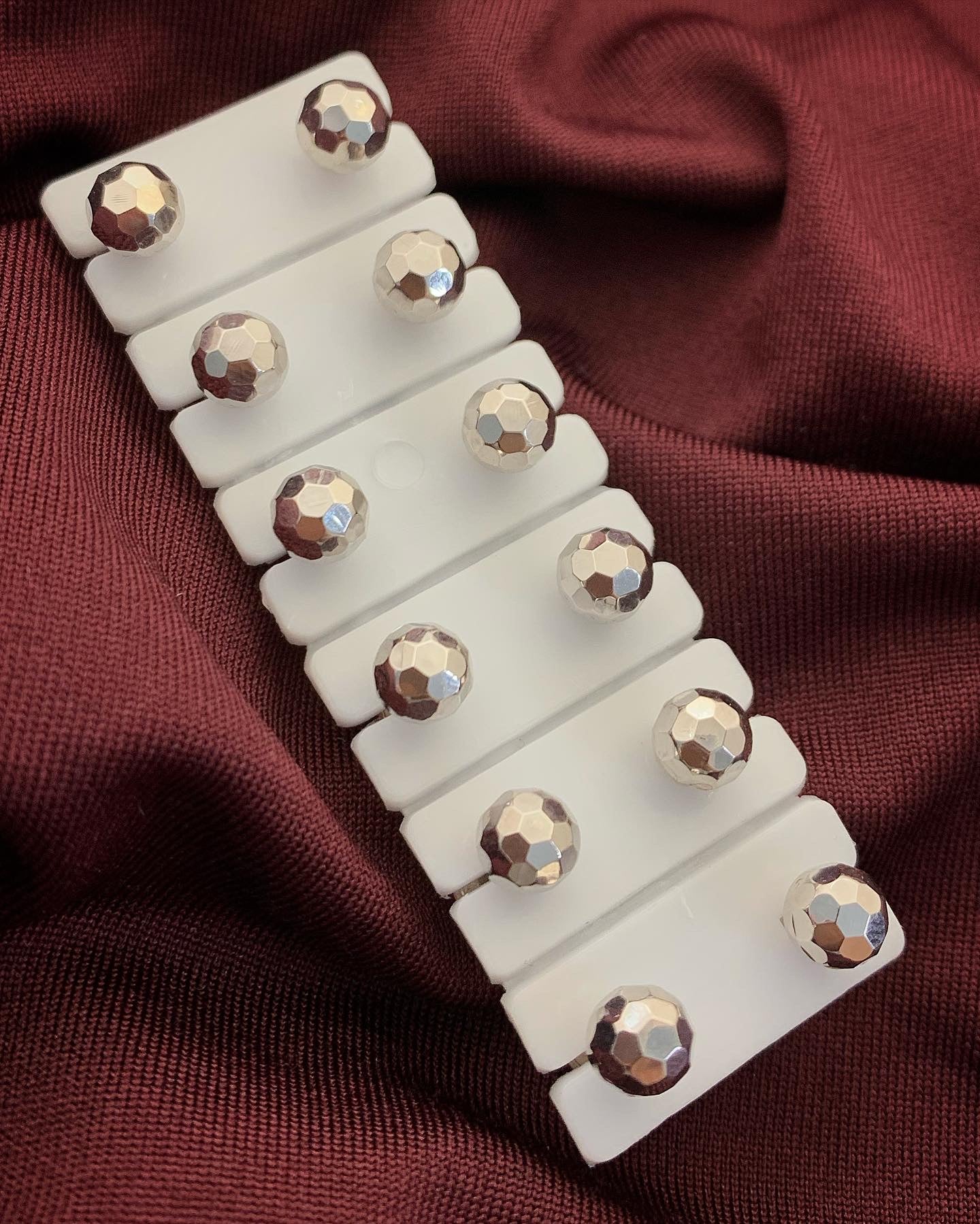 Topos bola discoteca 6mm 0.9gr / Oro Blanco Nac B