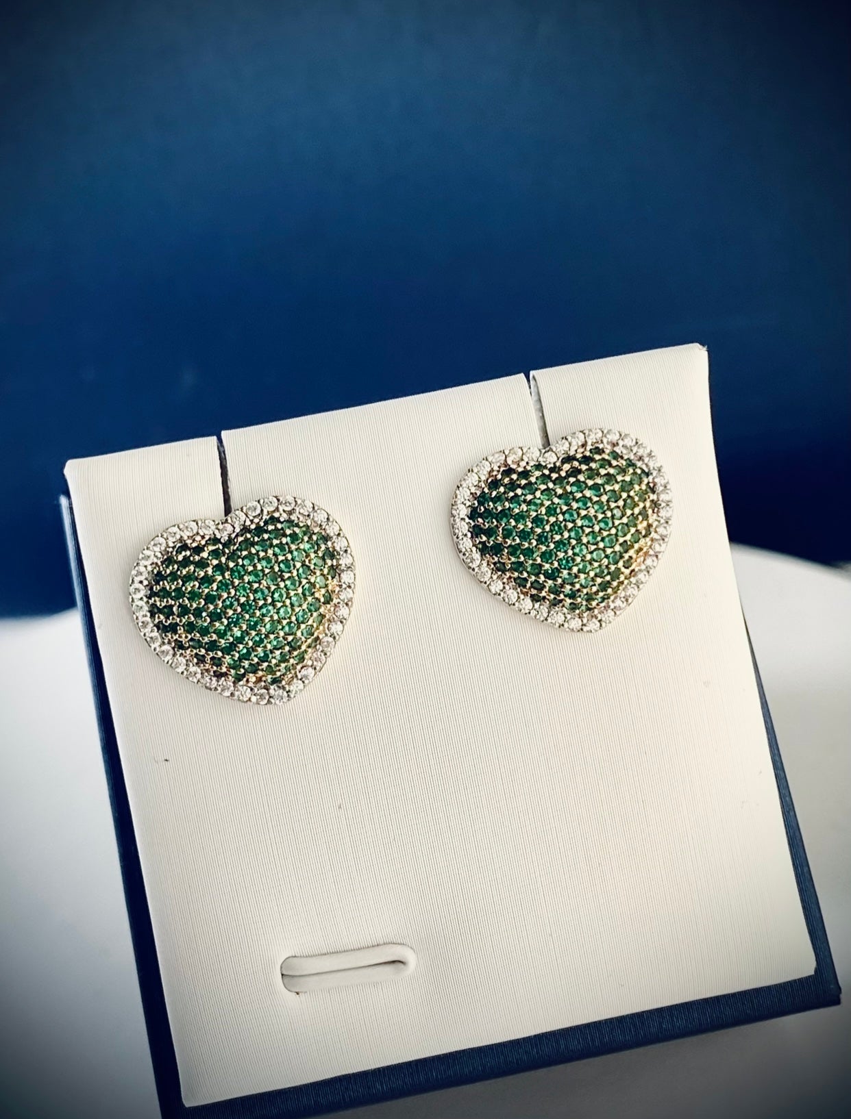 Aretes de corazon 4gr / Oro Amarillo Nac*