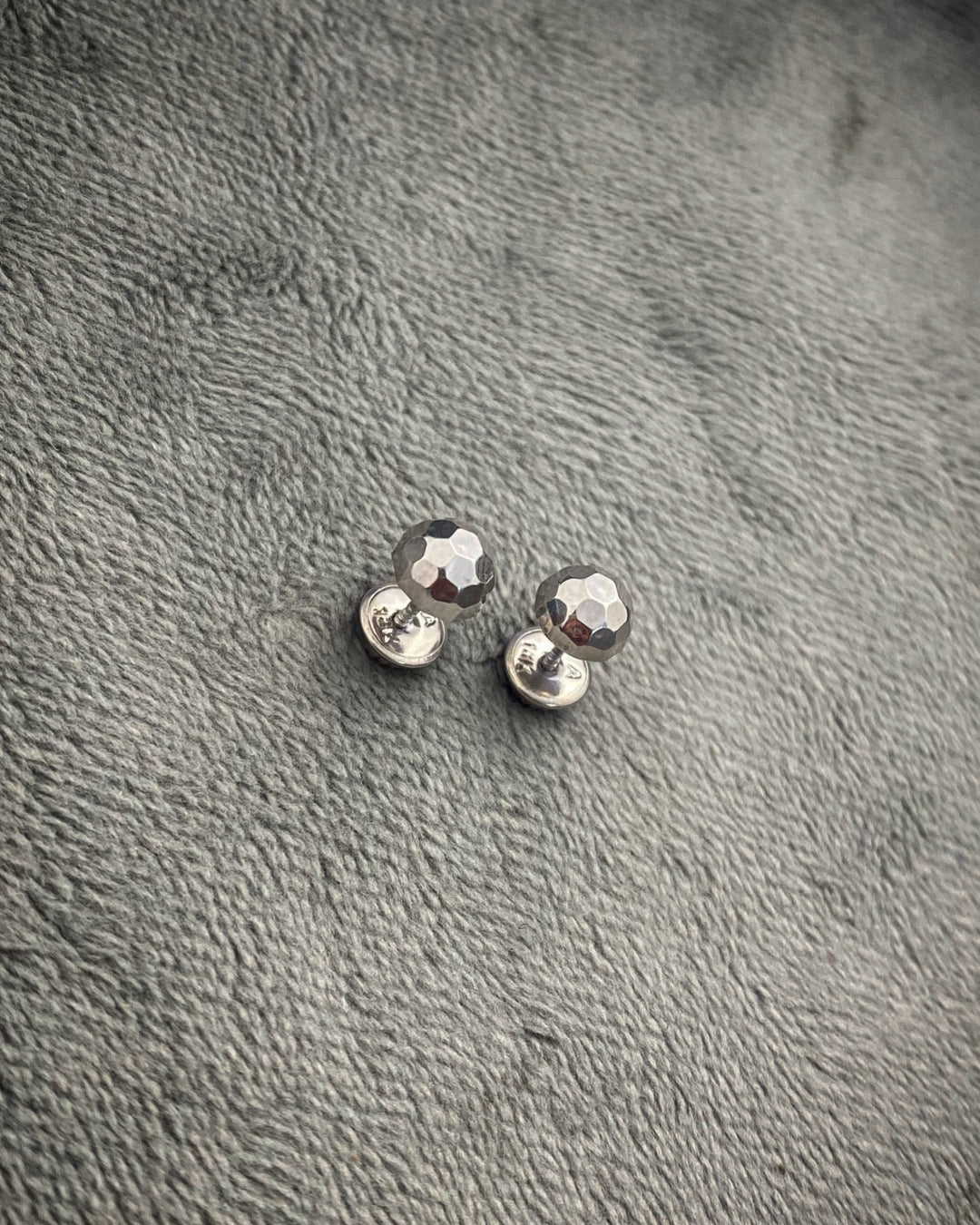 Topos media bola discoteca 6mm 0.75gr — Oro Blanco