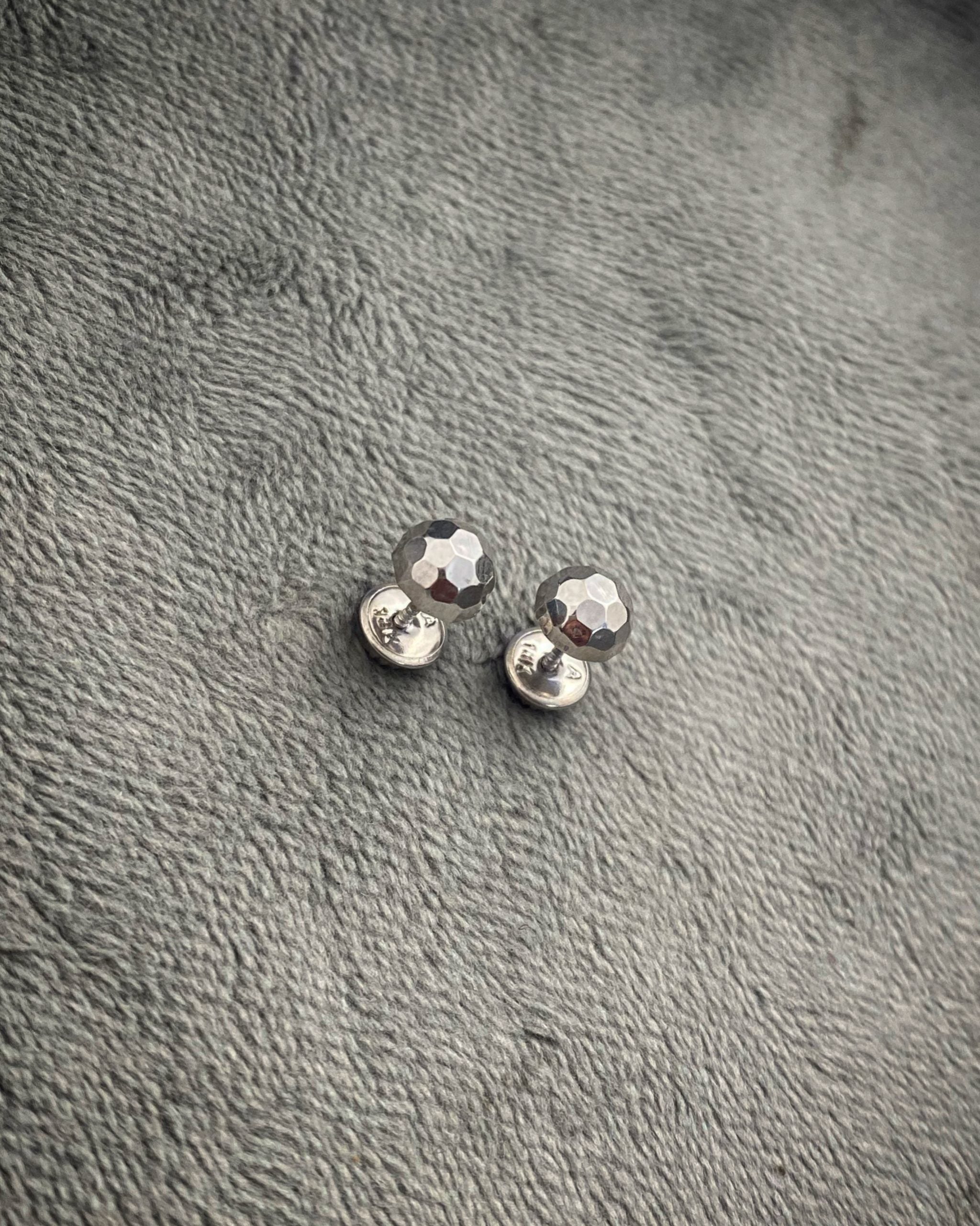 Topos media bola discoteca 6mm 0.75gr / Oro Blanco Nac B