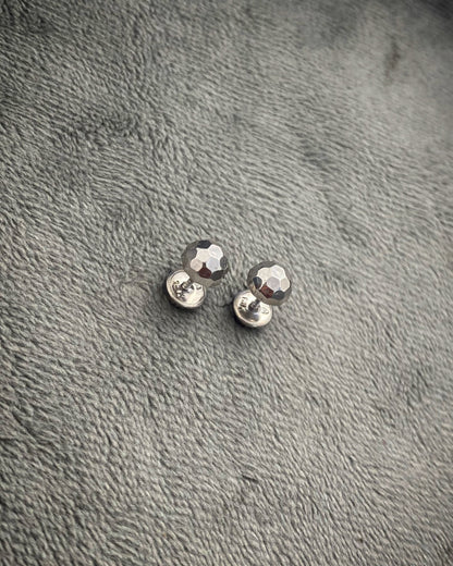 Topos media bola discoteca 6mm 0.75gr / Oro Blanco Nac B