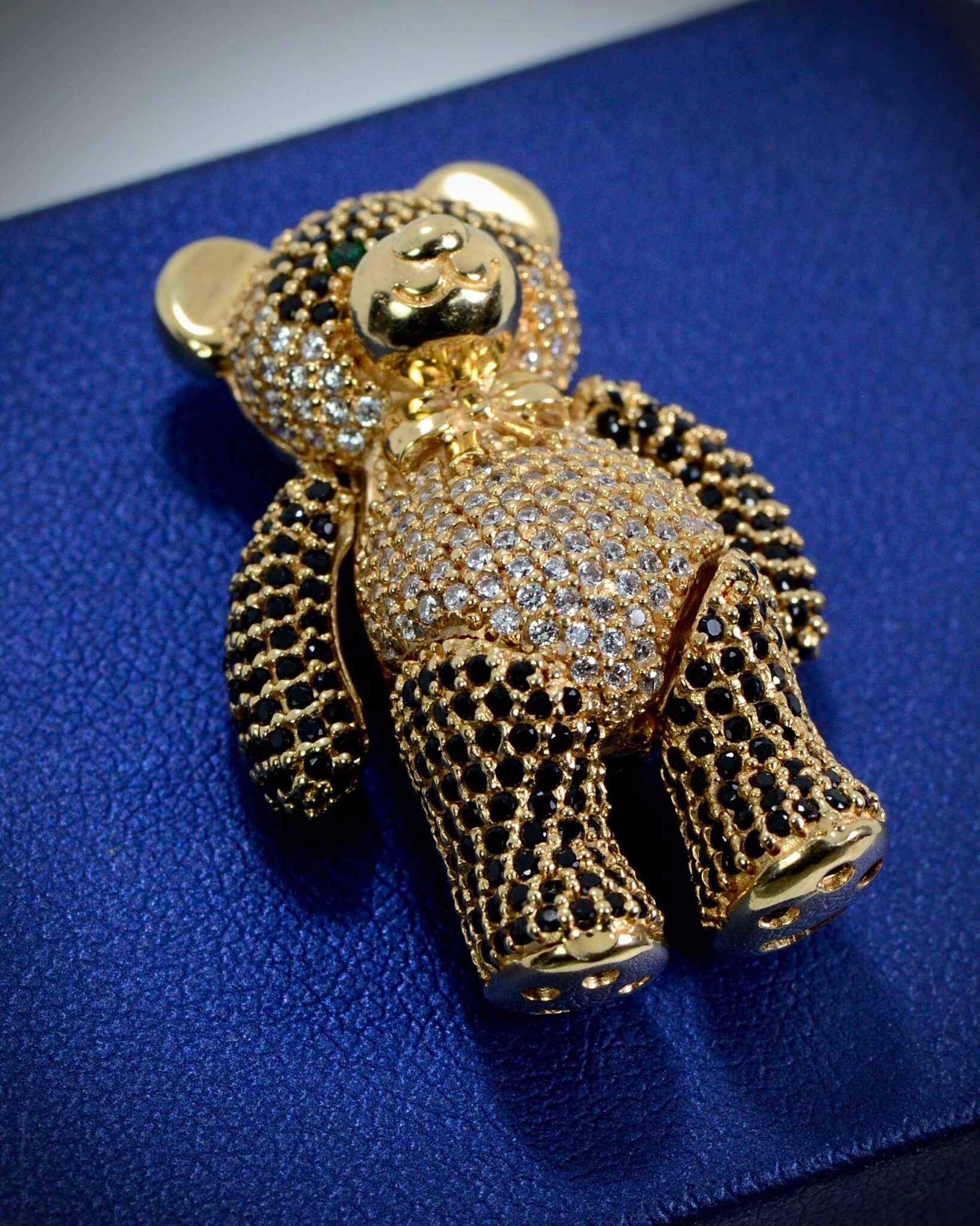 Dije de oso articulado 13.5gr / 3.2cm / Oro Amarillo Nac M