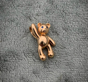 Dije de oso 3.45gr / 2.1cm / Oro Rosado Nac.Esp B