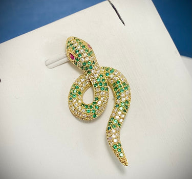 Dije de serpiente 4gr / 3.5cm / Oro Amarillo Nac B