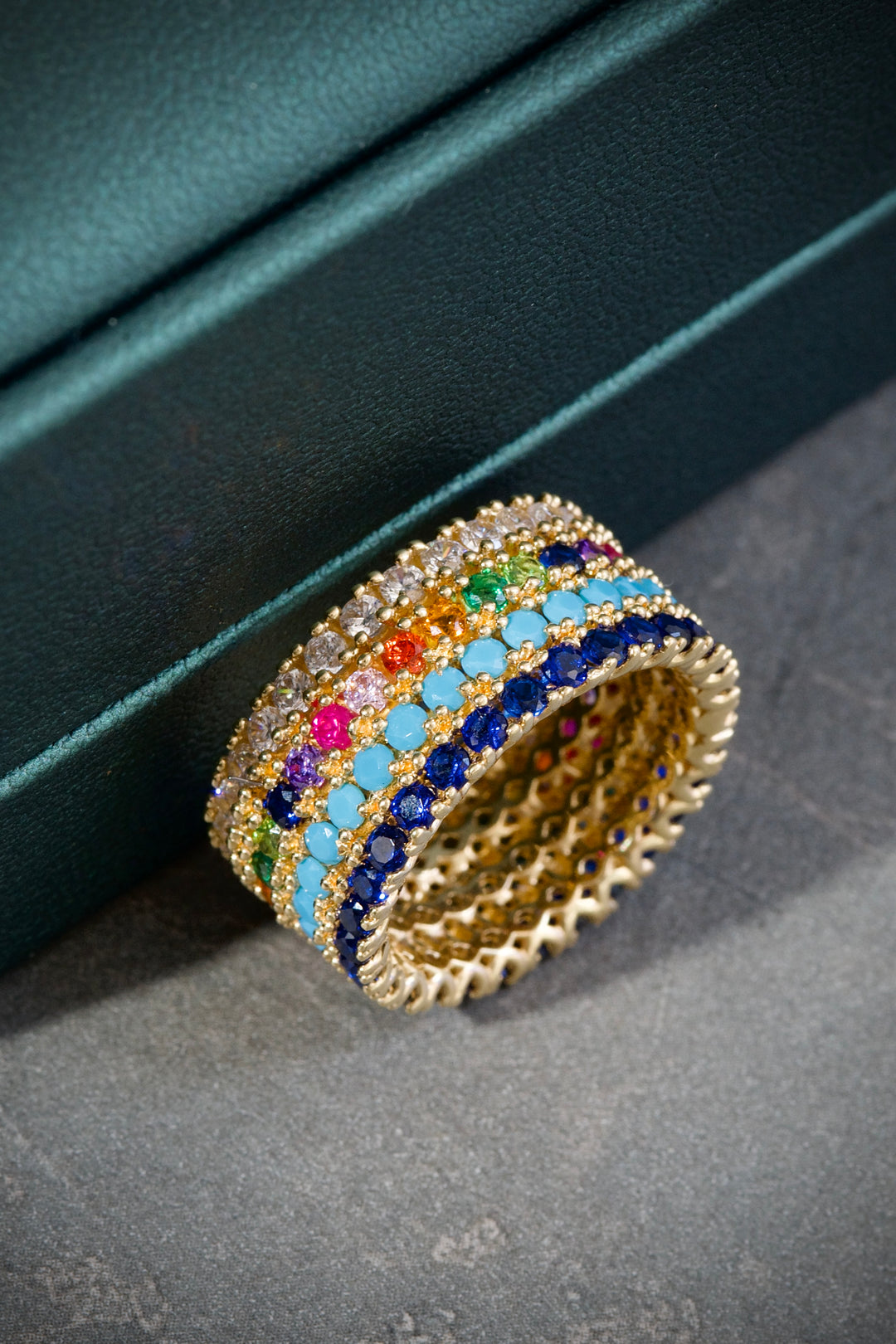 Anillo sin fin 8.9gr / Talla 6 1/4 Oro Amarillo — Oro Amarillo