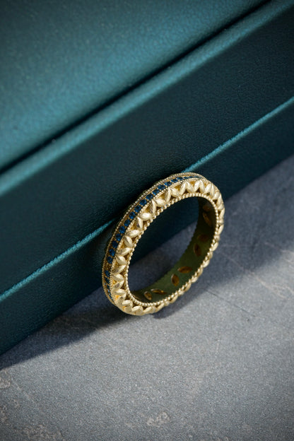 Anillo sin fin 4.45gr / Talla 6 1/4 Oro Amarillo Nac M