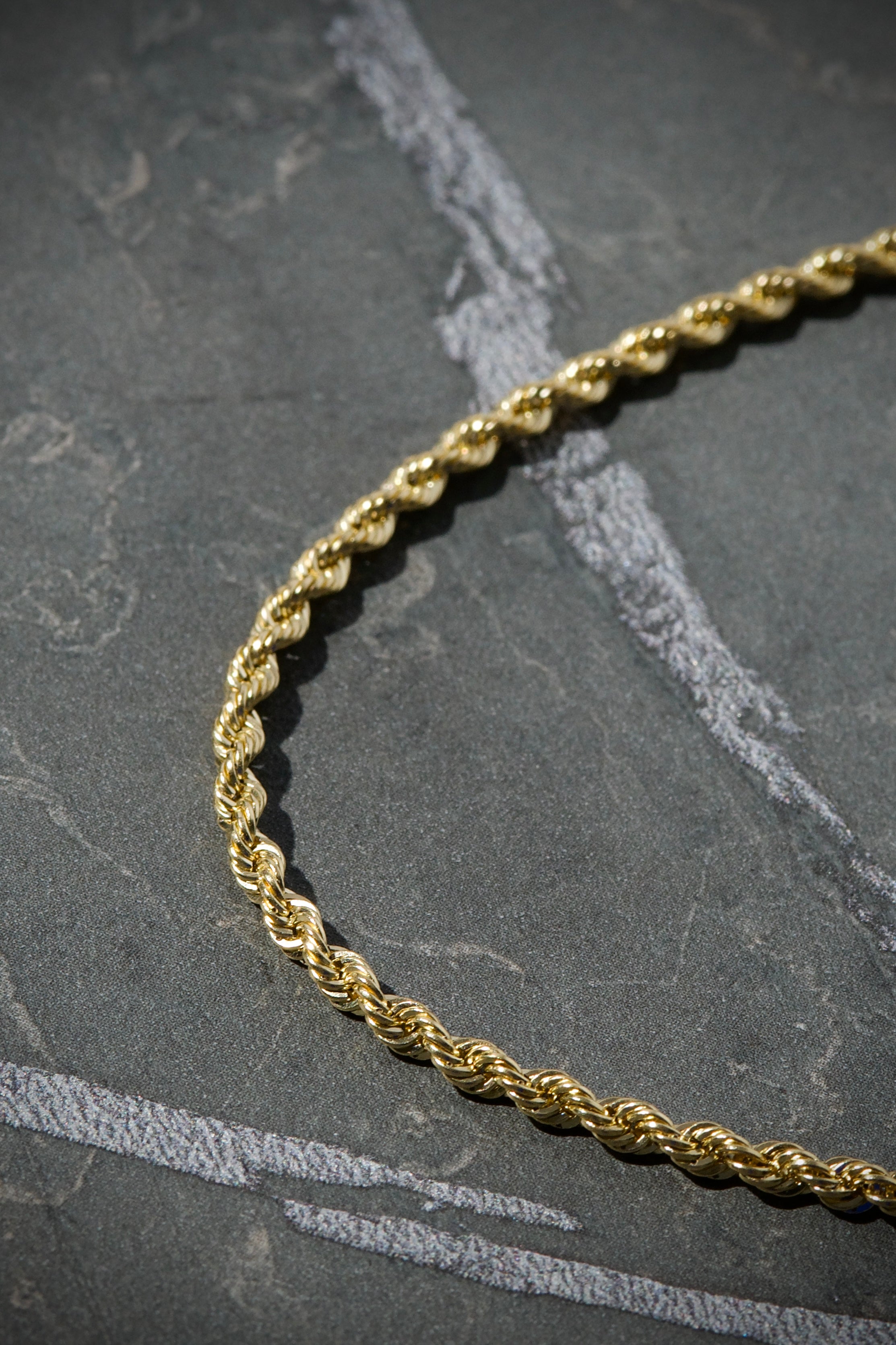 Cadena tejido lazo 35.25gr / Largo 60cm / Oro Amarillo de 14k /  M