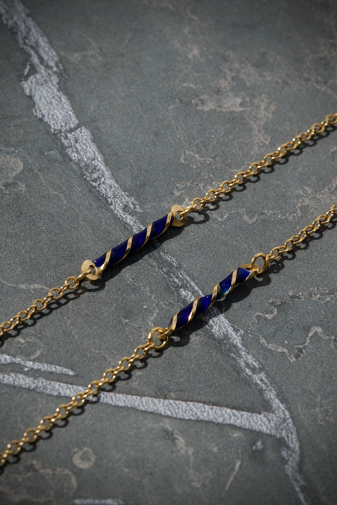 Cadena  rolon rustica 7.15gr /Largo 50cm — Oro Amarillo