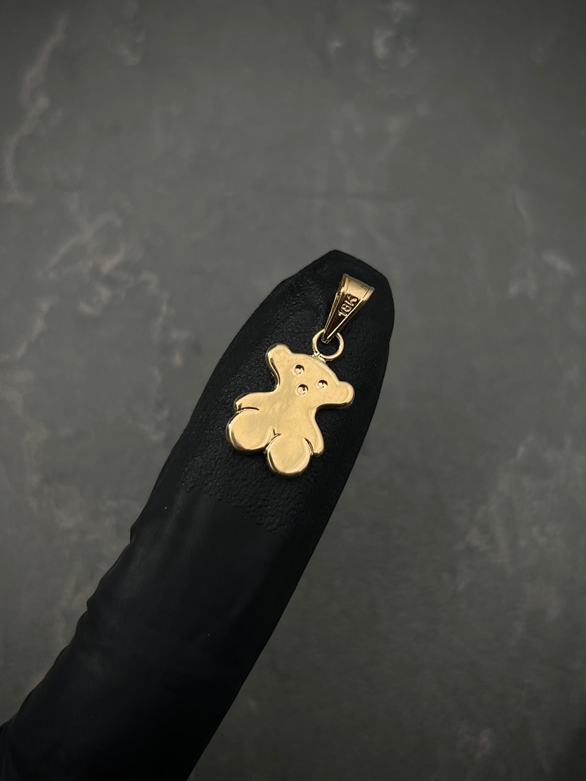 Dije Oso Th 0.7gr / 2.1cm / 10mm — Oro Amarillo
