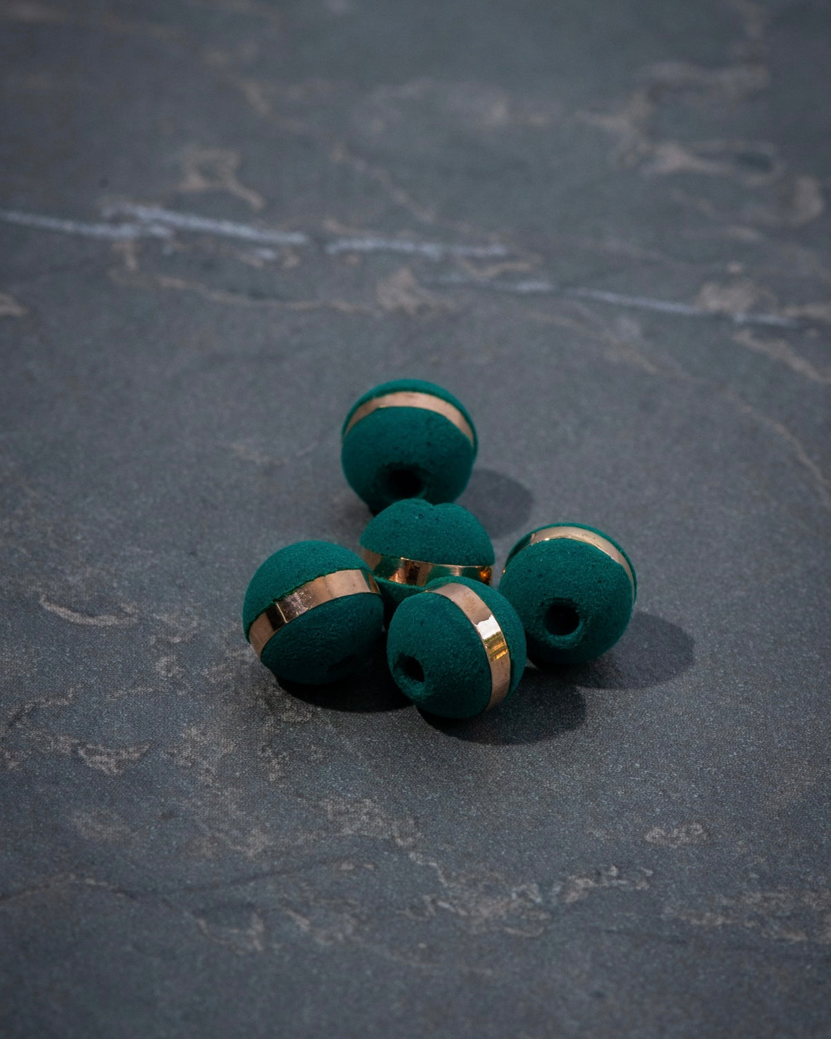 Neoros verdes 8mm 1 raya Oro Rosado (Joya) B